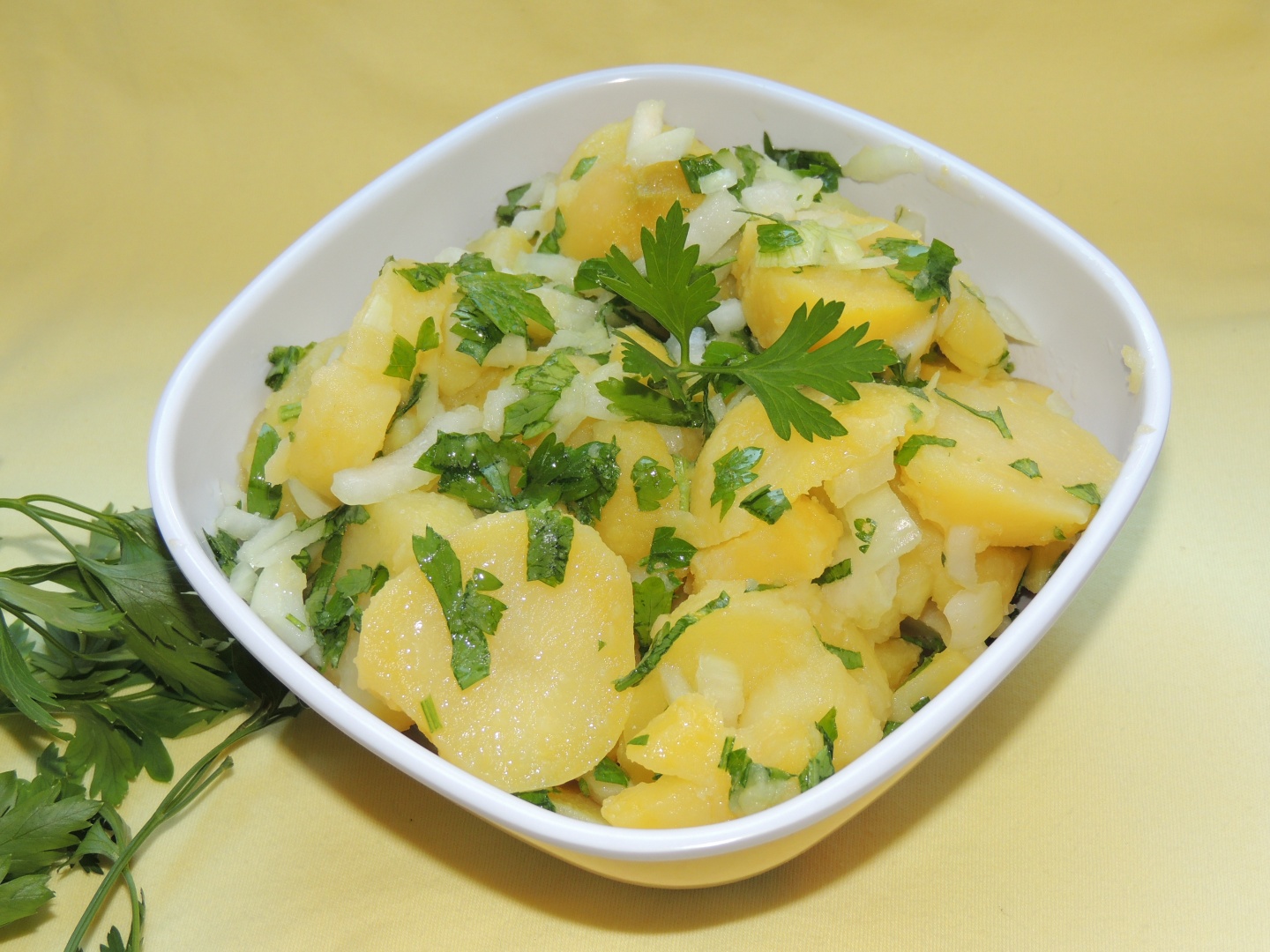 Papas aliñás ( Cartofi aromatizati)