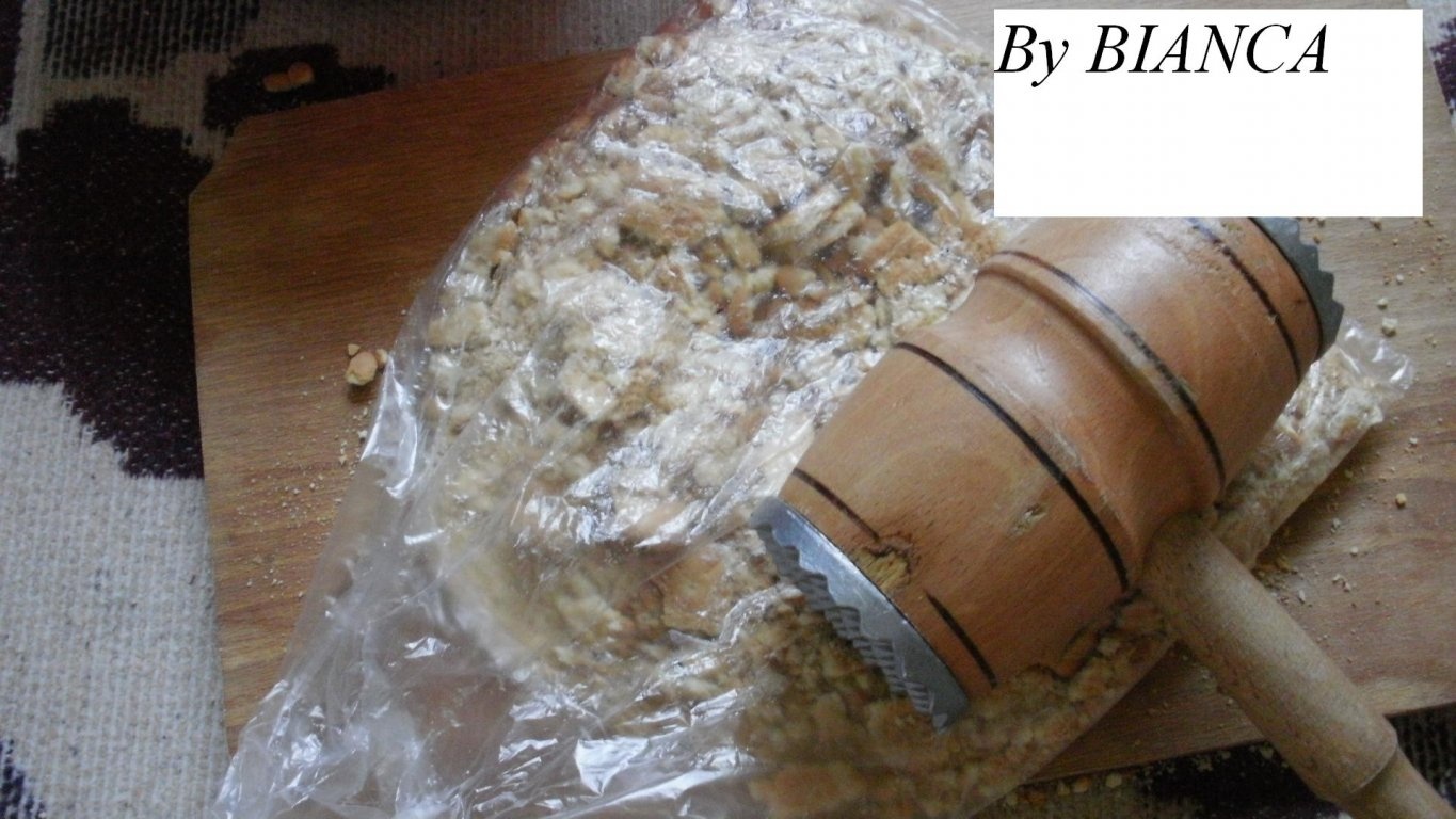 Salam de biscuiţi reţetă cu rahat