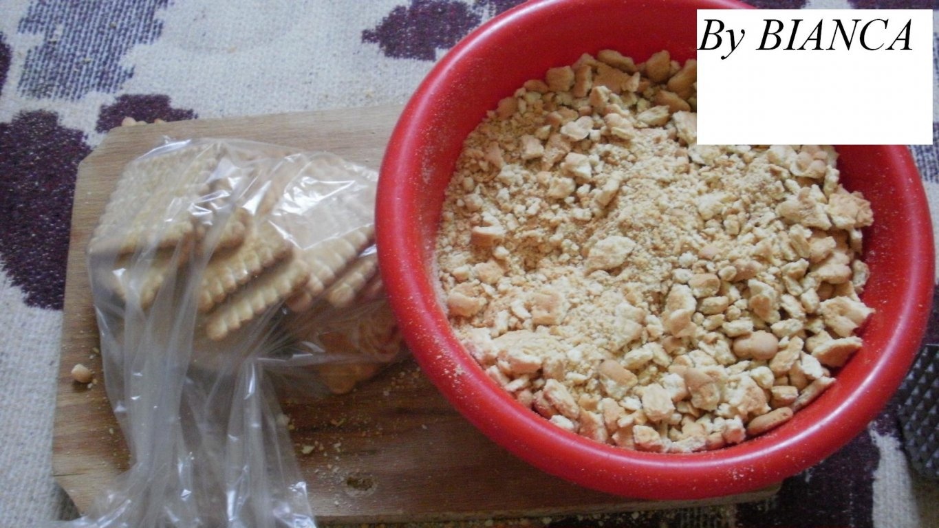 Salam de biscuiţi reţetă cu rahat