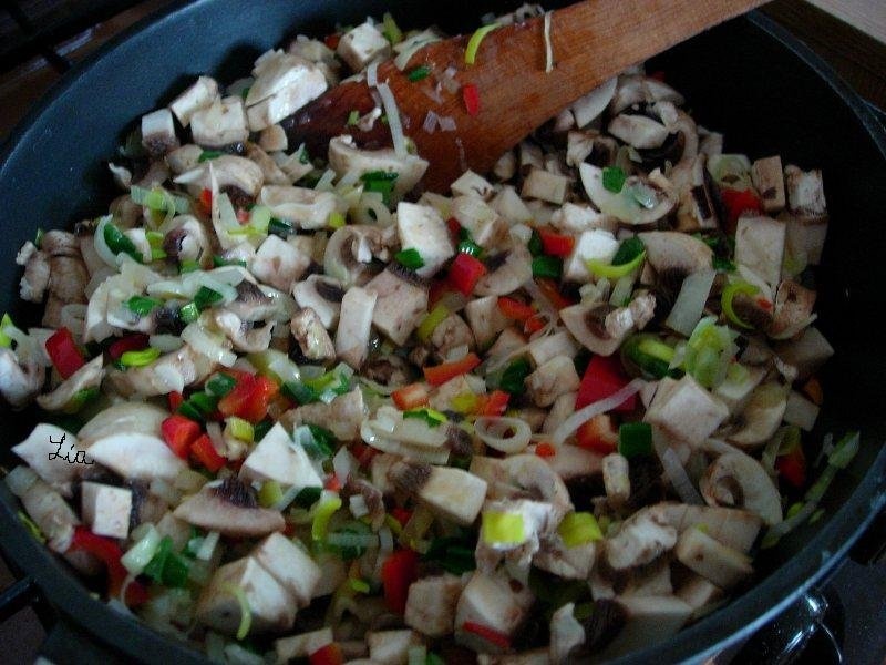 Drob din piept de pui  cu ciuperci