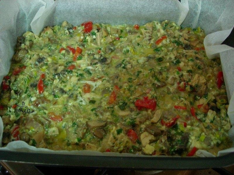 Drob din piept de pui  cu ciuperci