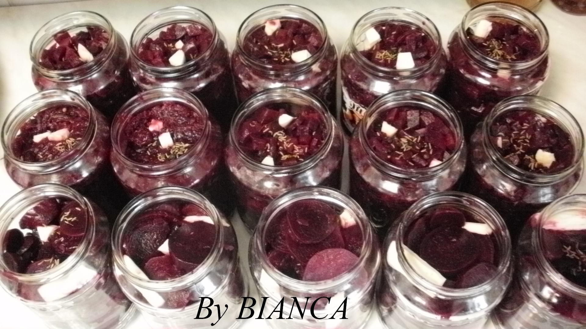 Salata de sfecla pentru iarna