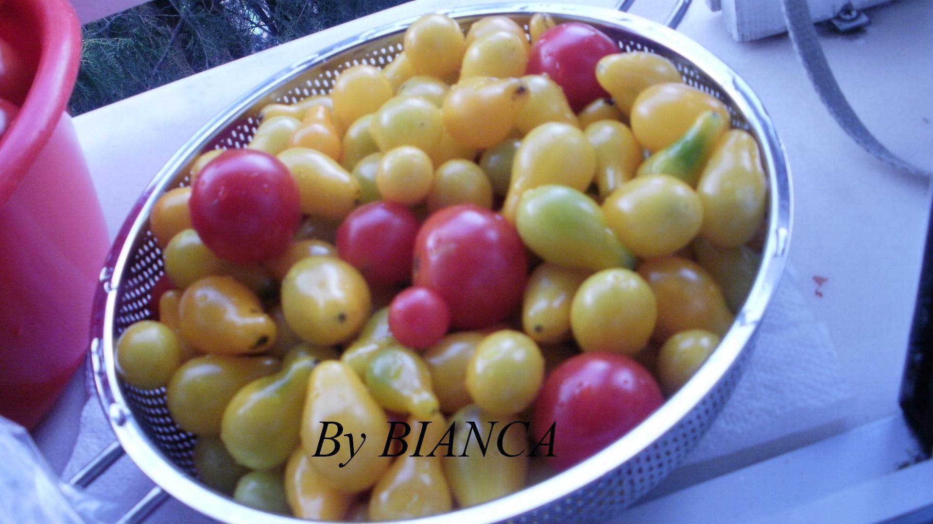 Rosii cherry la congelator