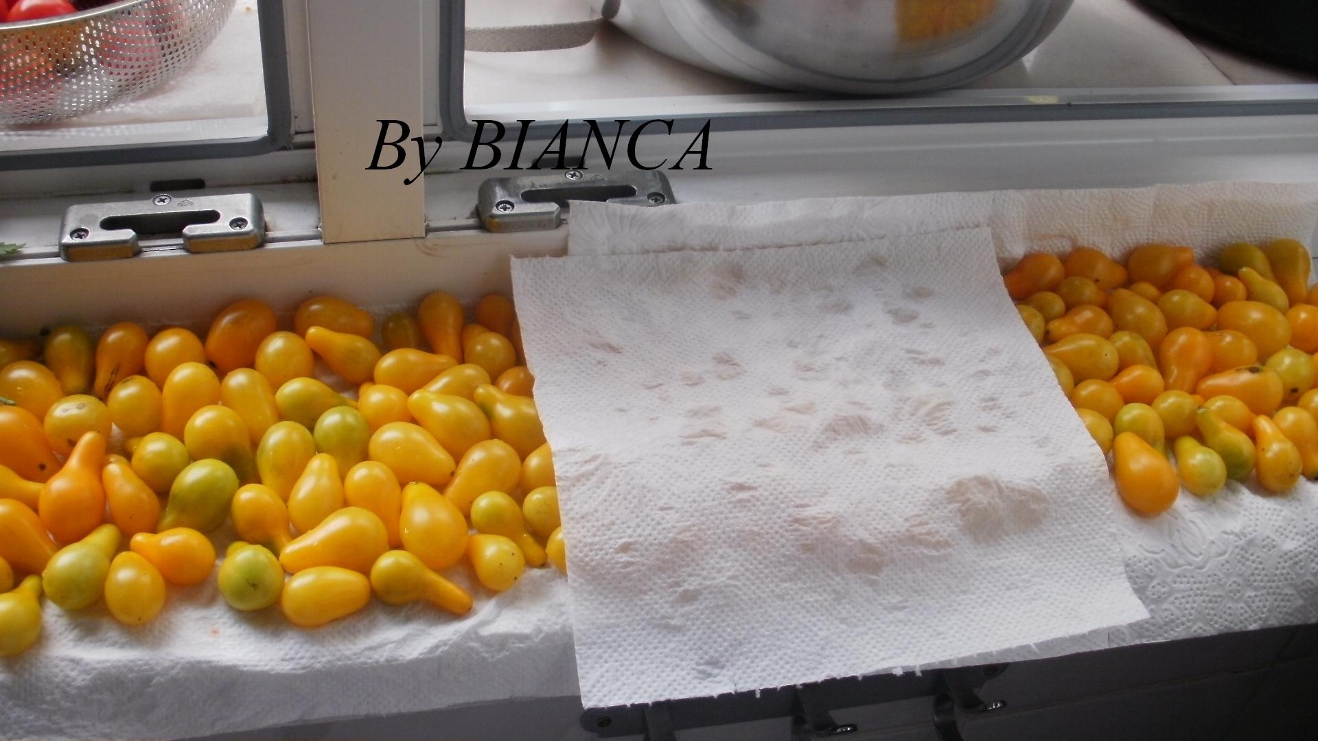 Rosii cherry la congelator