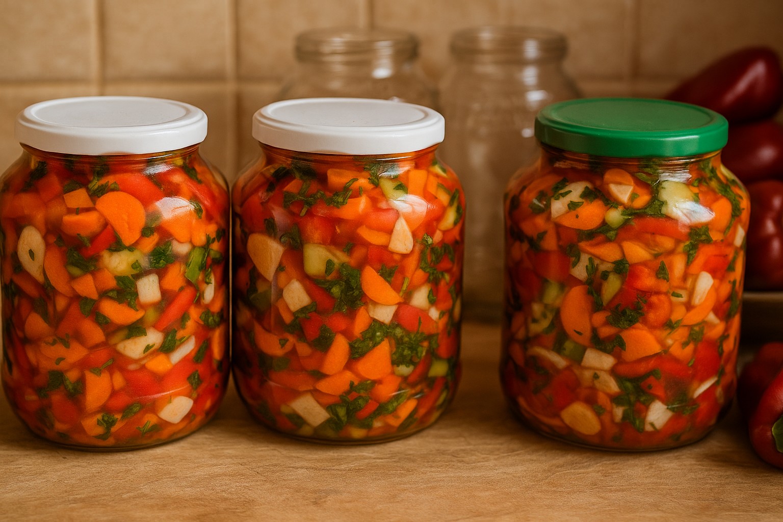 Zarzavat pentru iarna. Cea mai simpla si usoara reteta, fara conservanti