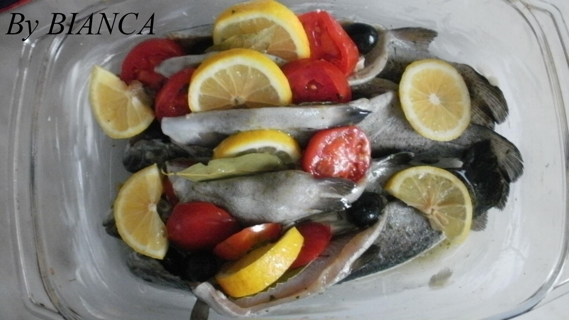 Pastrav umplut, la cuptor