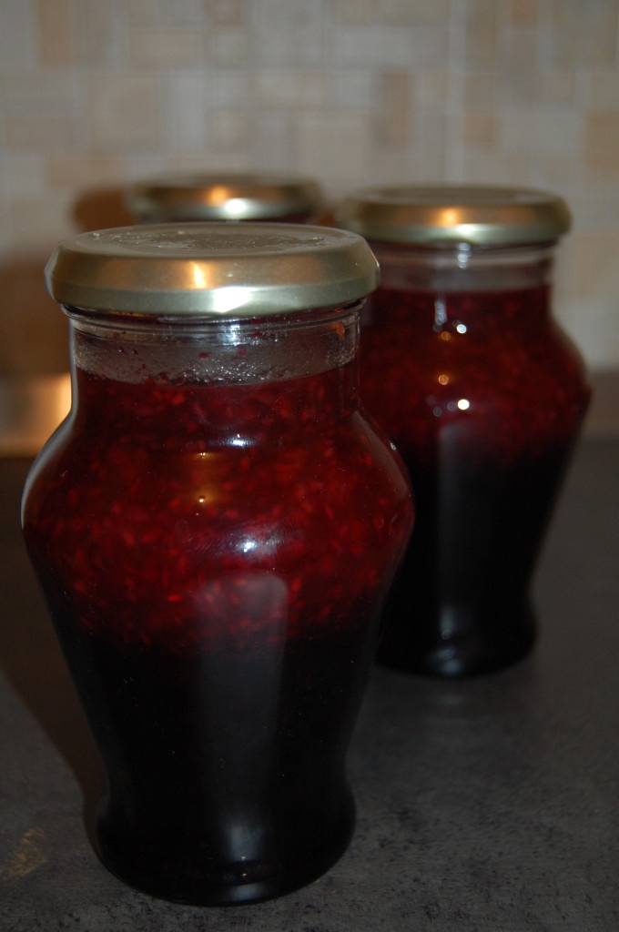 Dulceata burlacului cu afine, zmeura si limoncello