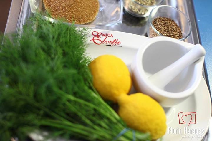 Somon marinat - reteta Chef Jakob Hausmann