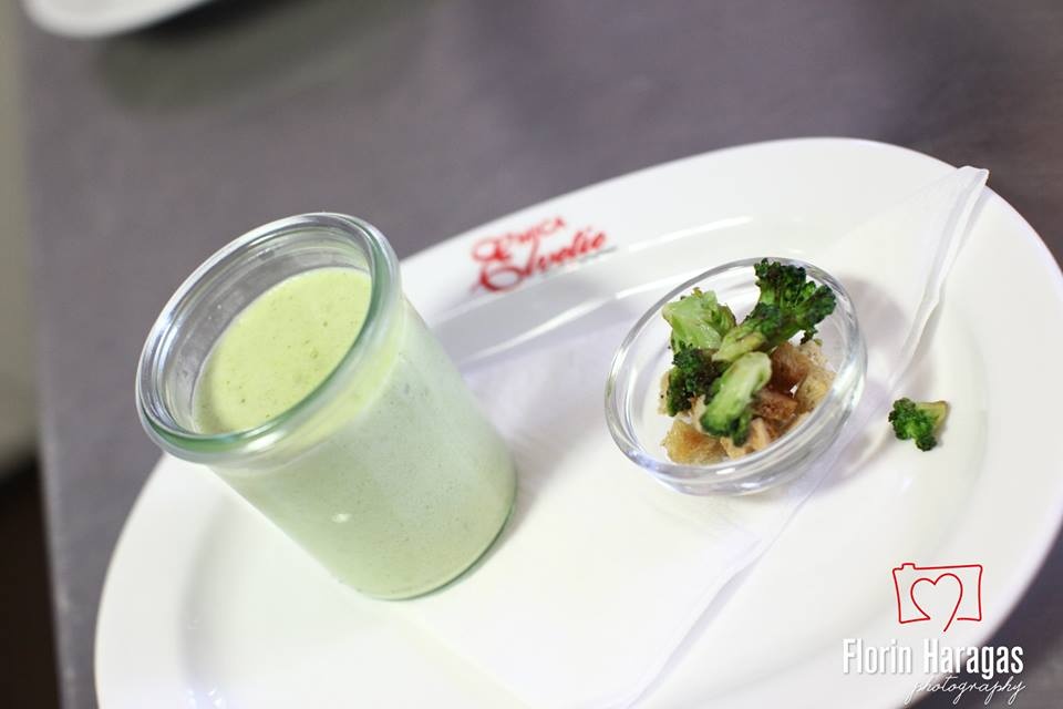 Supa crema de broccoli - reteta Chef Jakob Hausmann
