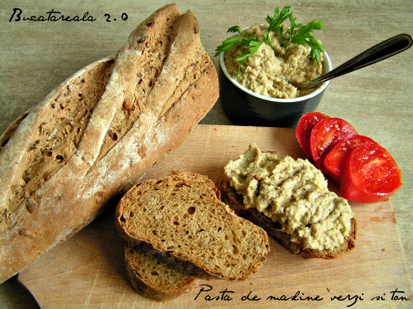 Pasta de masline verzi si ton