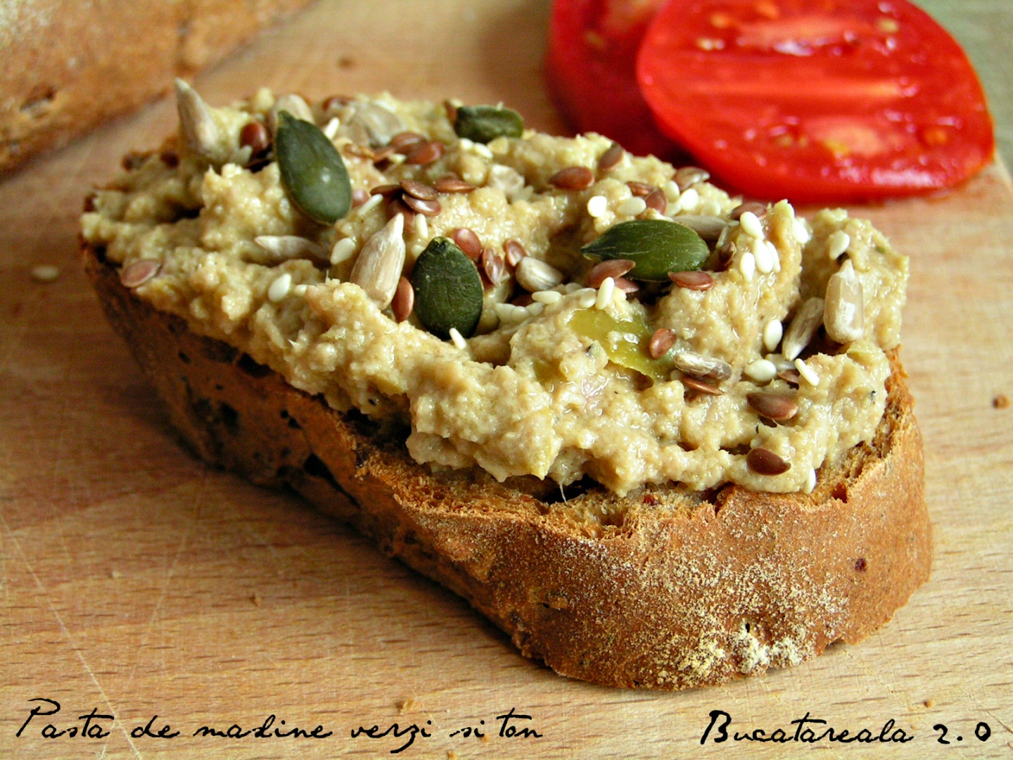 Pasta de masline verzi si ton