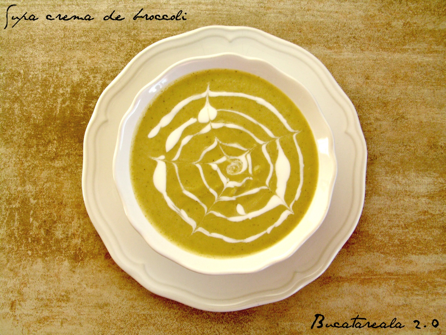 Supa crema de broccoli