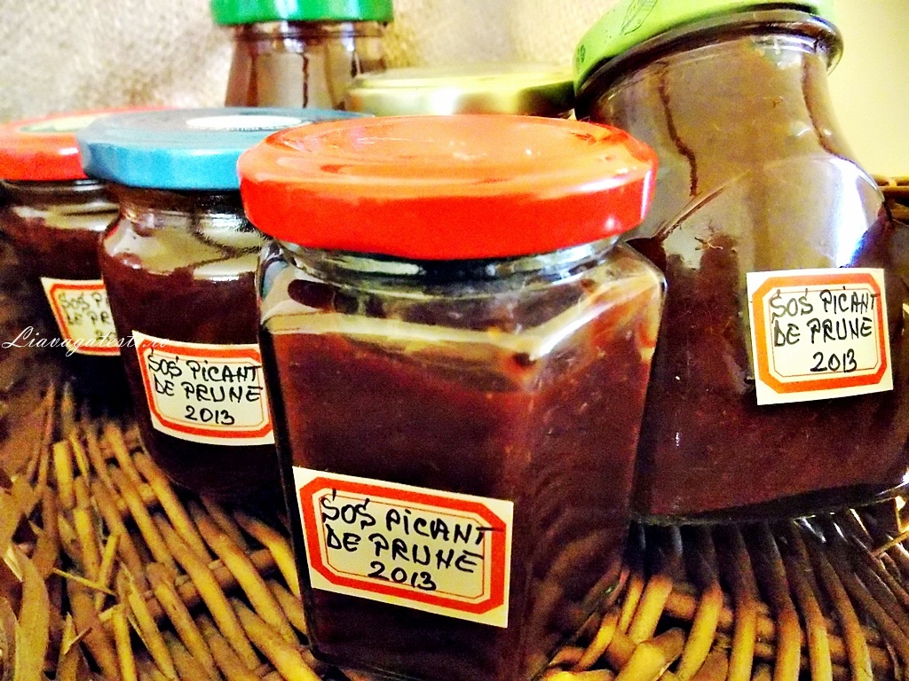 Sos picant de prune