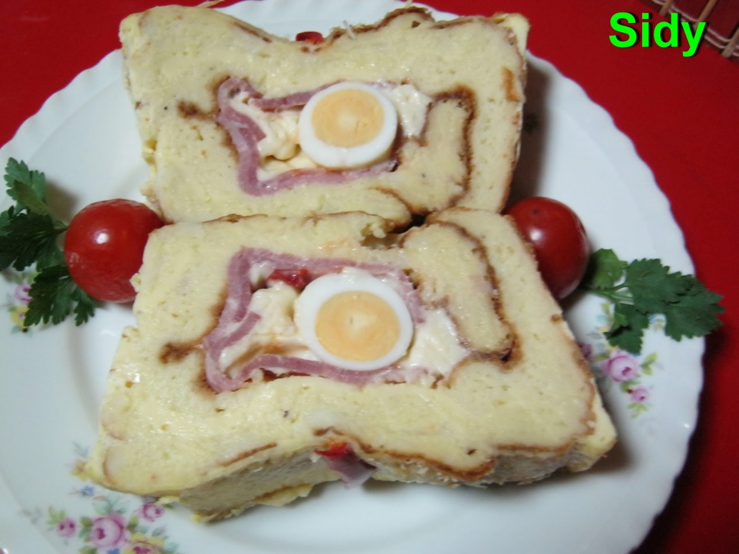 Rulada aperitiv calda