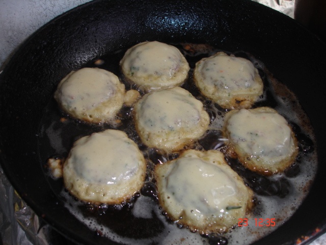 Parjoale in aluat de snitele