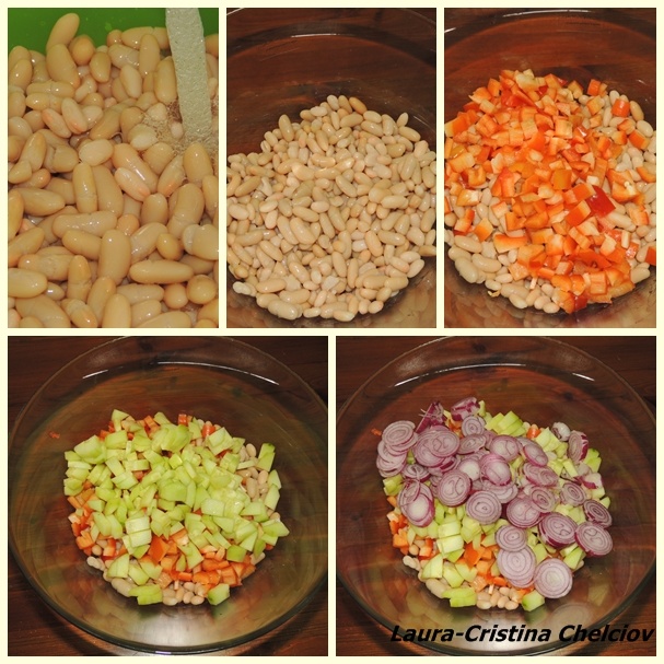 Salata cu fasole uscata