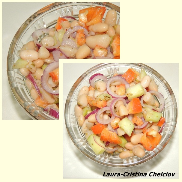 Salata cu fasole uscata