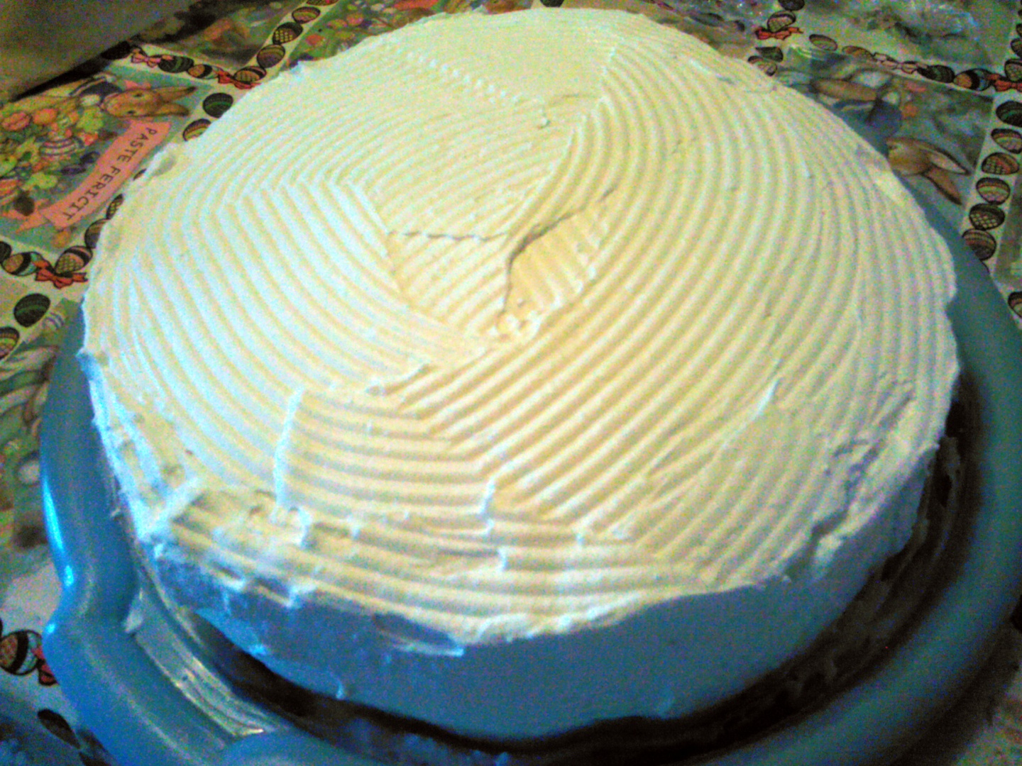 Brownie Cake with forest fruits and custard cream