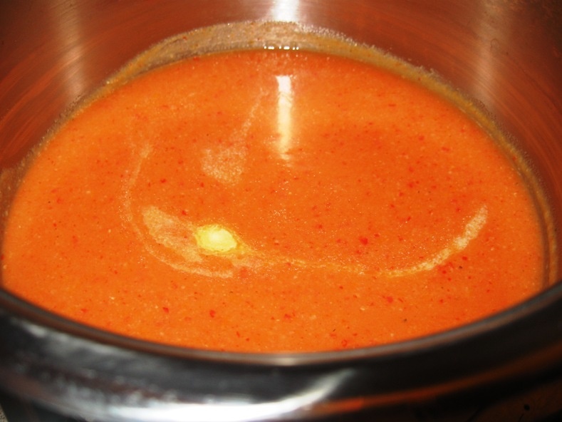 Supa crema de legume cu zdrente de ou