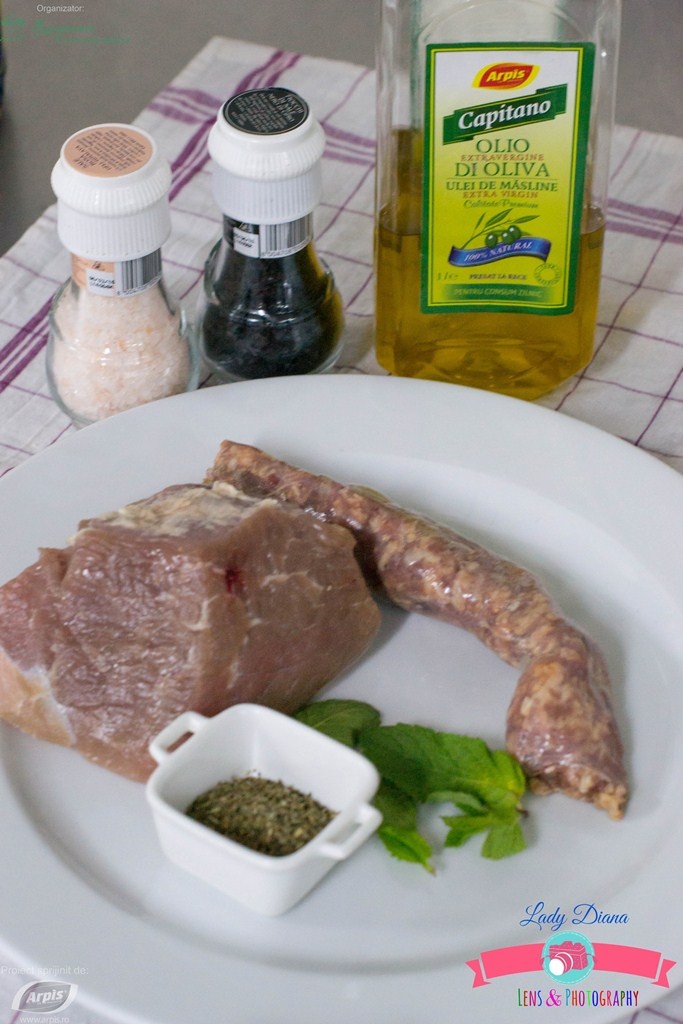 Rulada de carne cu carnati din Muntenia