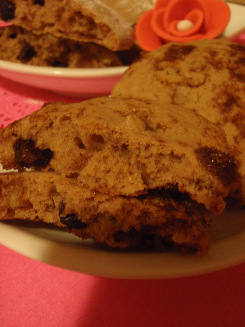 Fursecuri cu fulgi de ciocolata