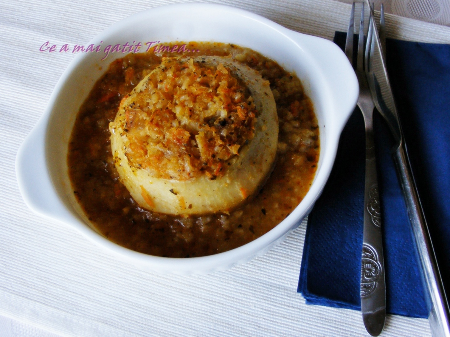 Gulii umplute cu legume