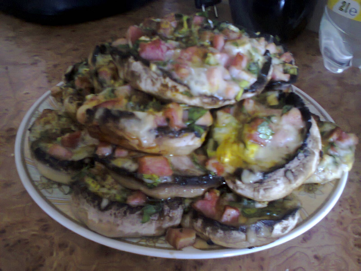 Ciuperci champignon la cuptor