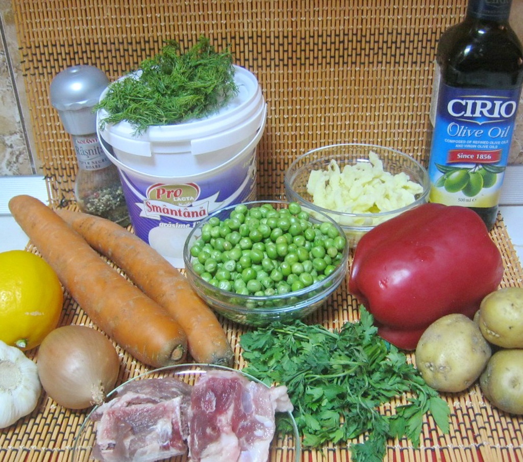 Supa poloneza de mazare