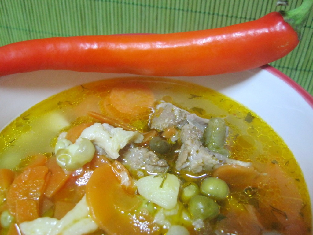 Supa poloneza de mazare