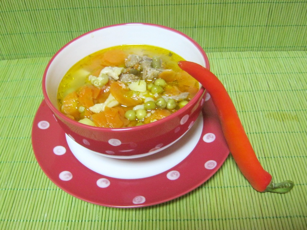 Supa poloneza de mazare