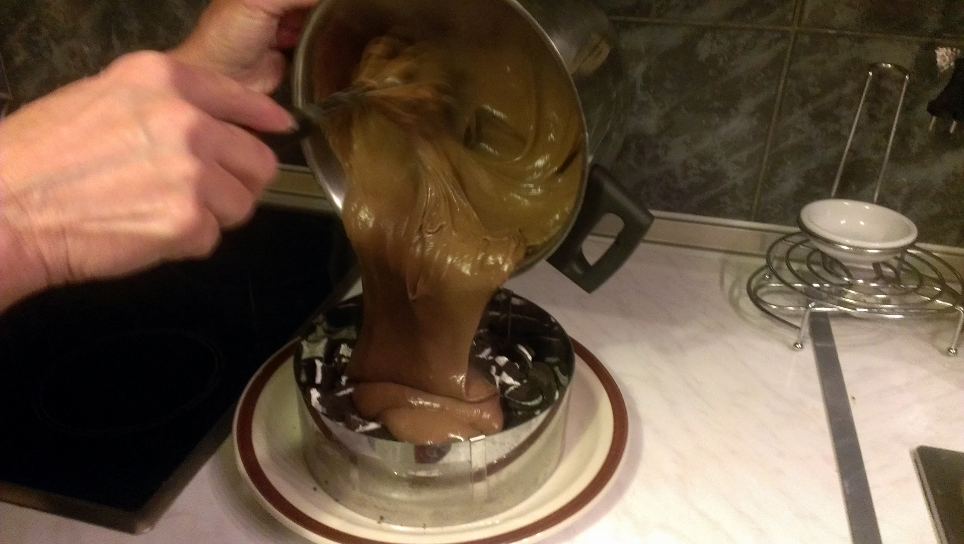 Tort cu Oreo si crema de ciocolata