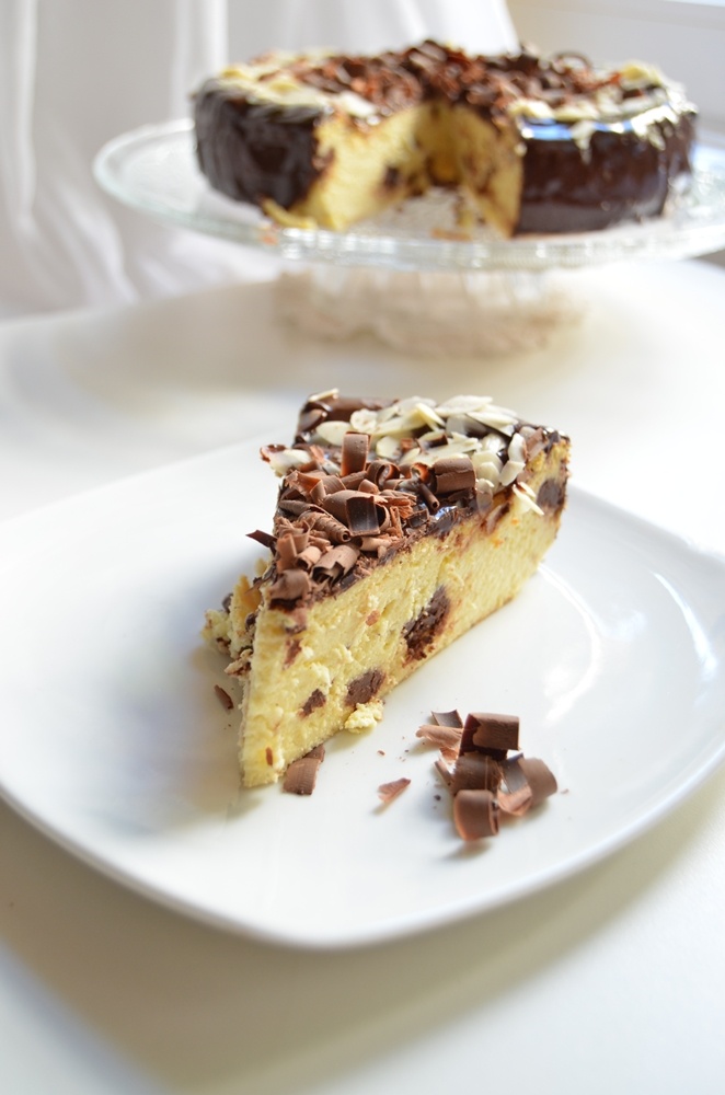 Cheesecake cu ciocolata