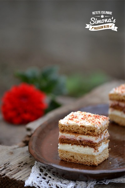 Prajitura cu foi de miere