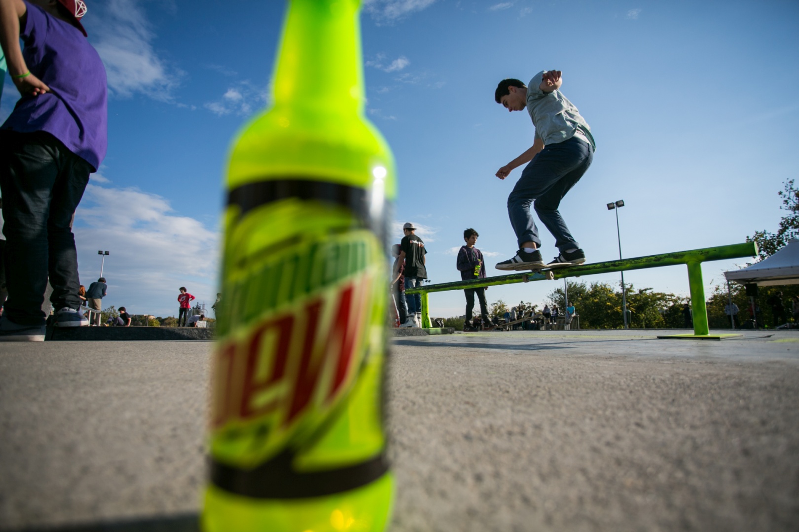 “Dew the grind” – sau cum să primești Mountain Dew pentru un trick reușit