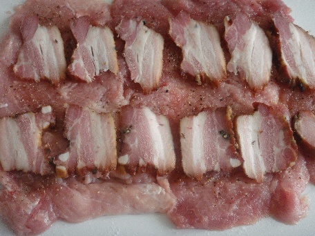 Rulada de porc cu ciuperci