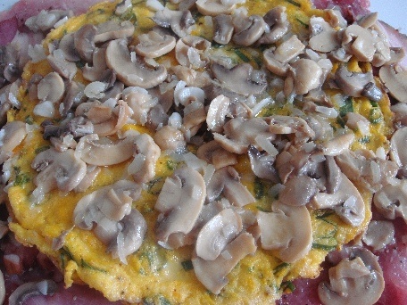 Rulada de porc cu ciuperci