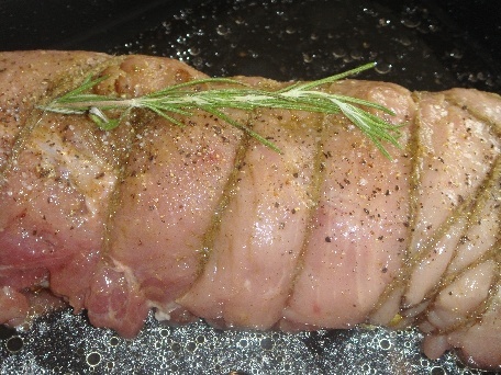 Rulada de porc cu ciuperci