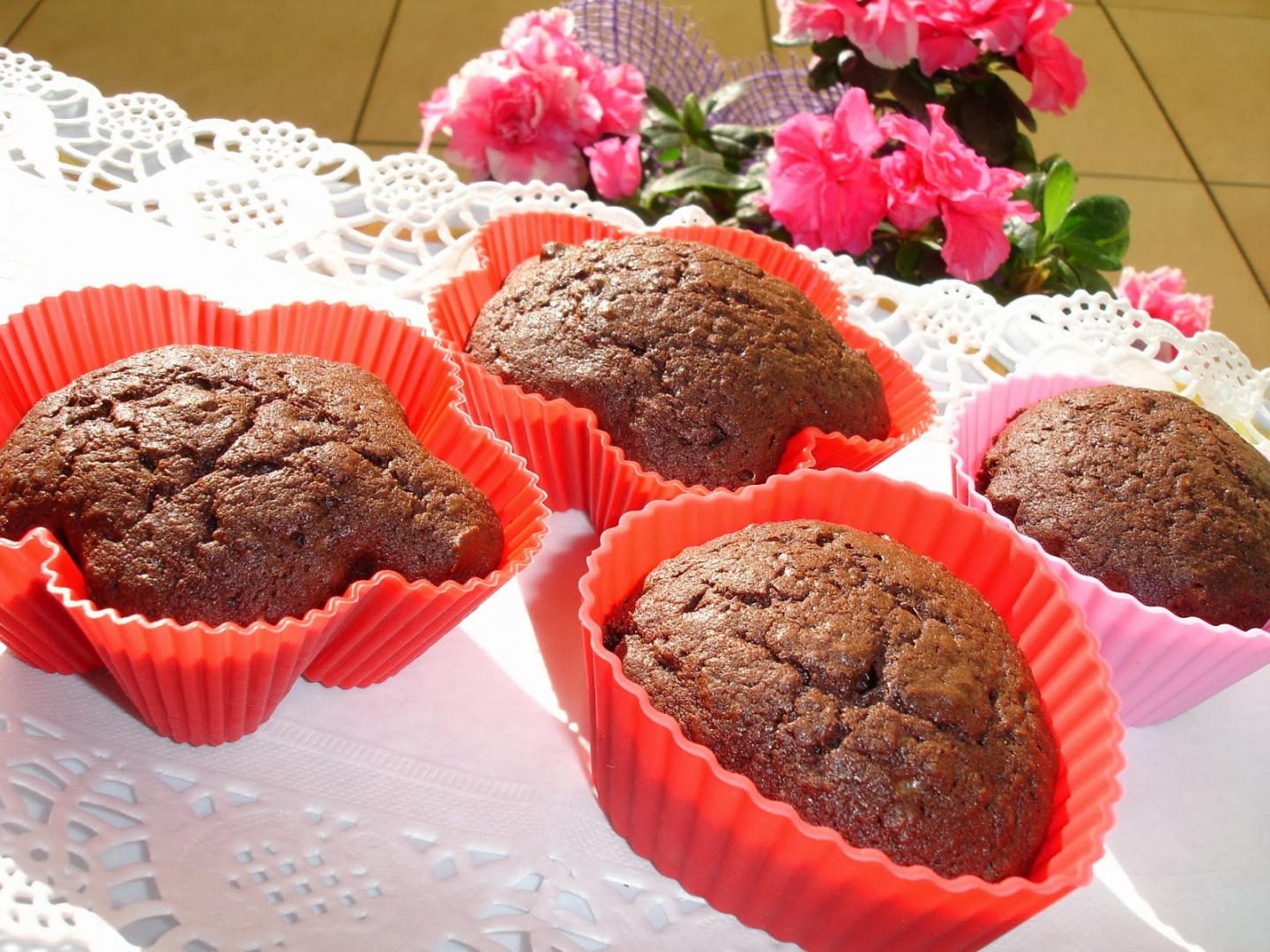 Cupcakes cu ciocolata si ghimbir