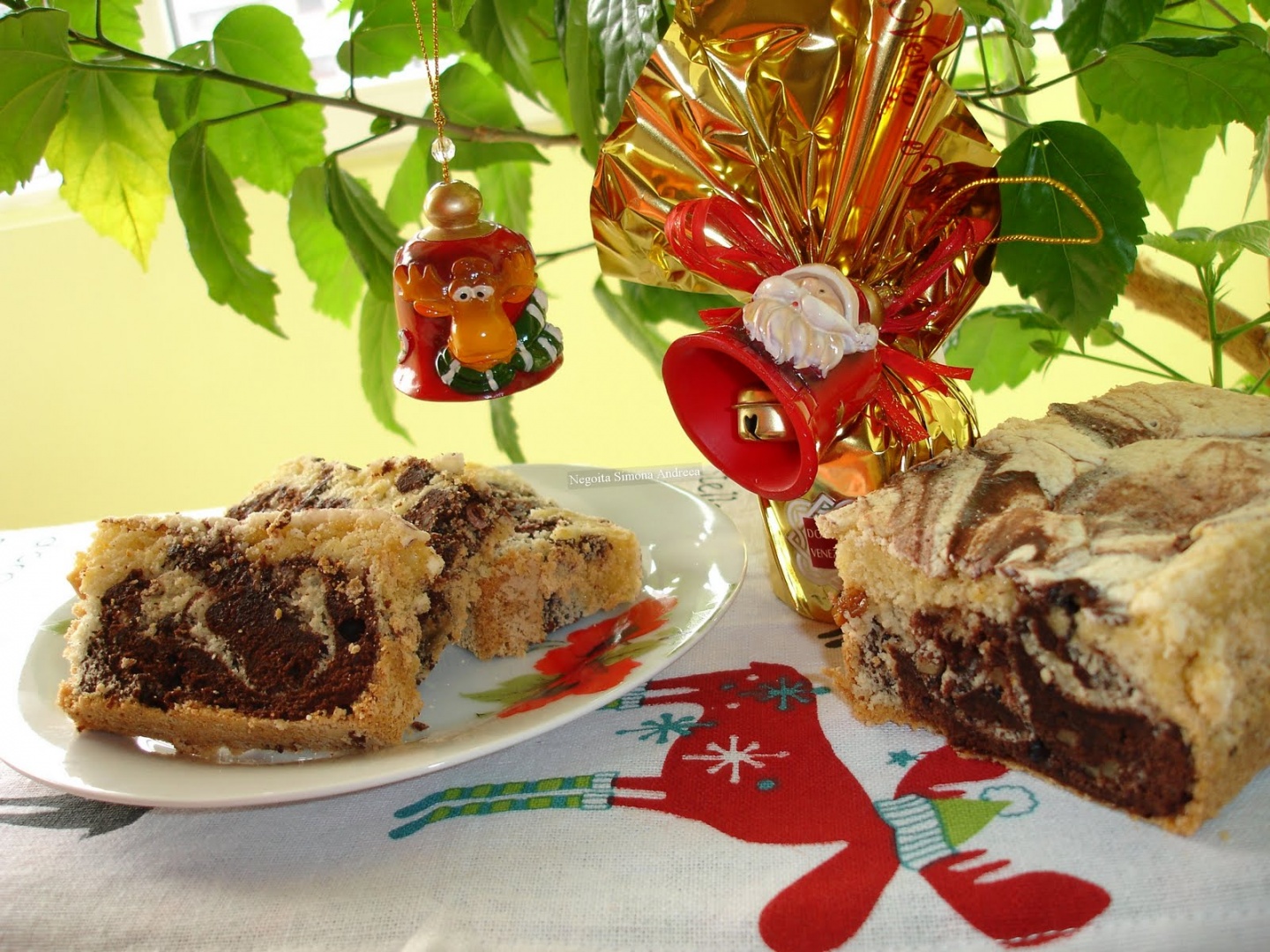 Chec cu crema de nuci