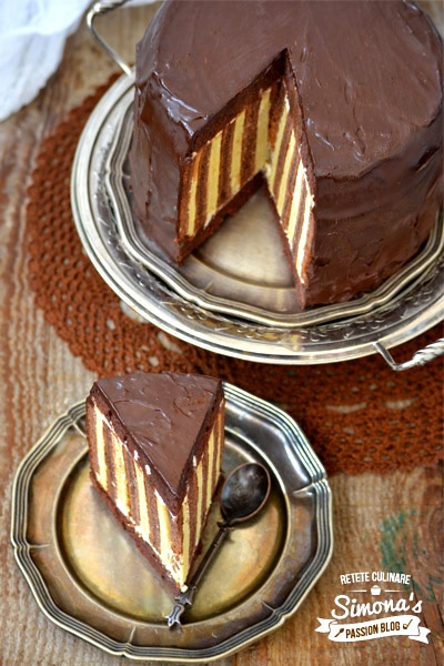 Tort spirala cu ciocolata