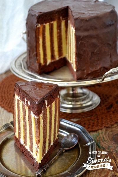 Tort spirala cu ciocolata