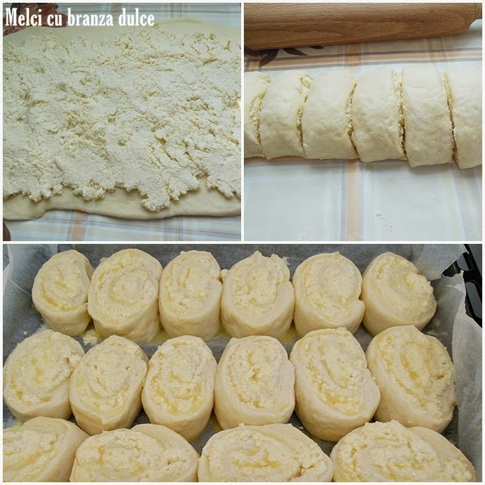 Melci cu branza dulce