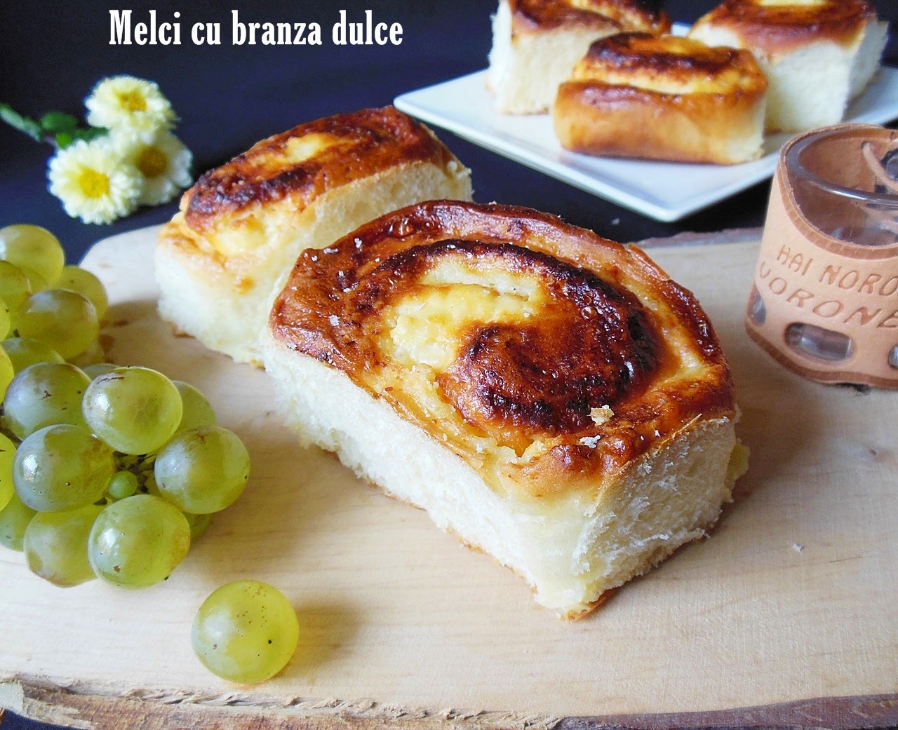 Melci cu branza dulce