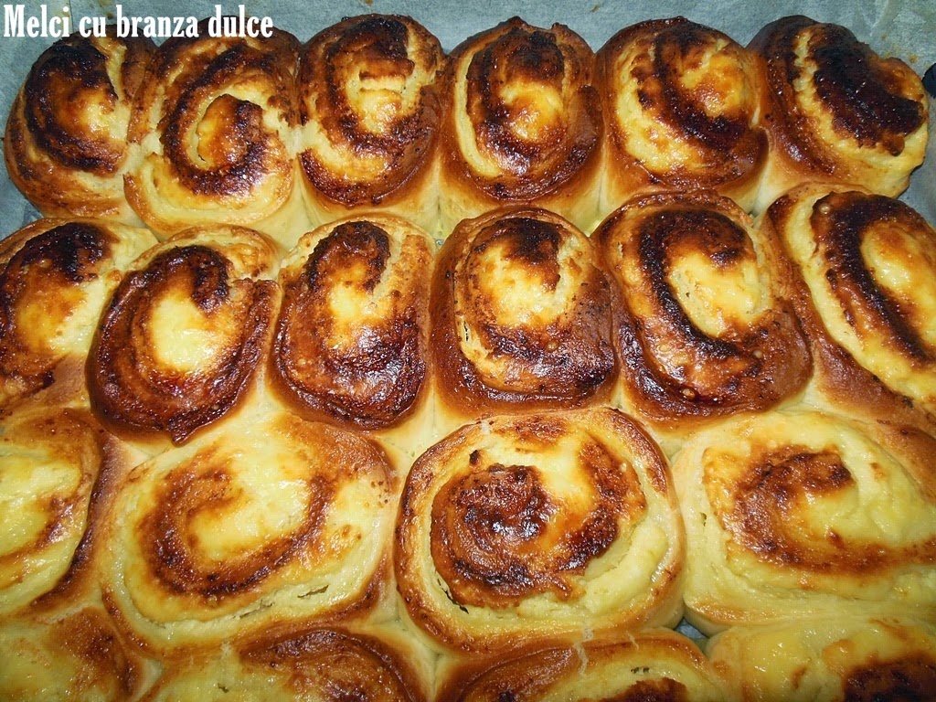 Melci cu branza dulce