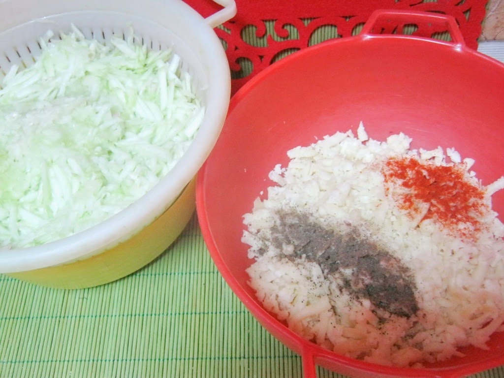 Tarta cu cas de oaie si dovlecel