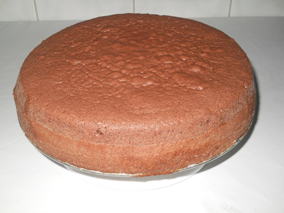Tort fondant cu crema Nutella