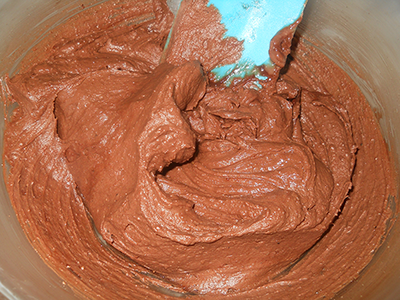 Tort fondant cu crema Nutella