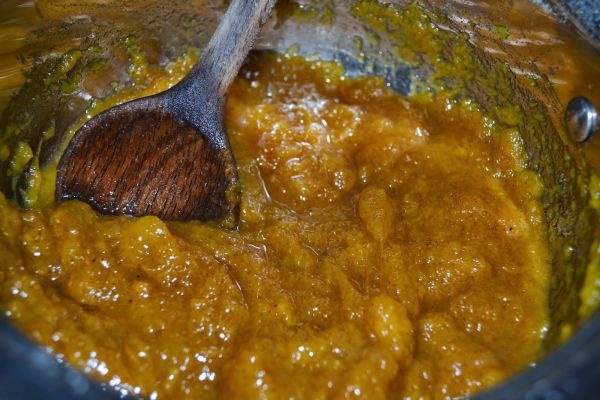 Mini tarte cu crema de dovleac