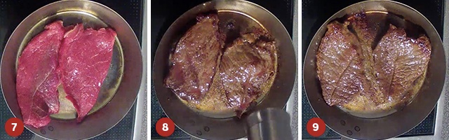 File de vita cu sos de gorgonzola