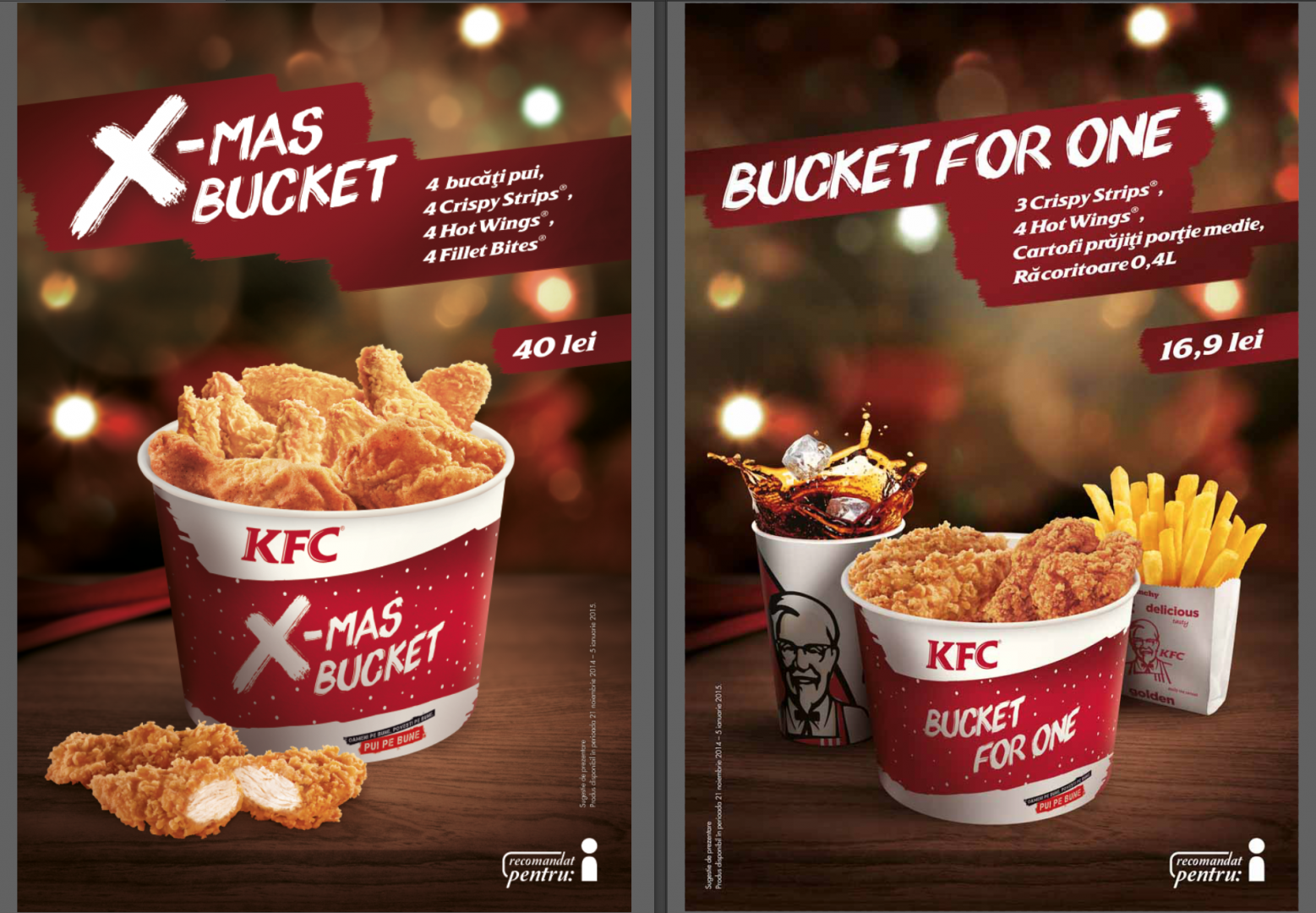 Sogood X-mas, cu noua ofertă KFC